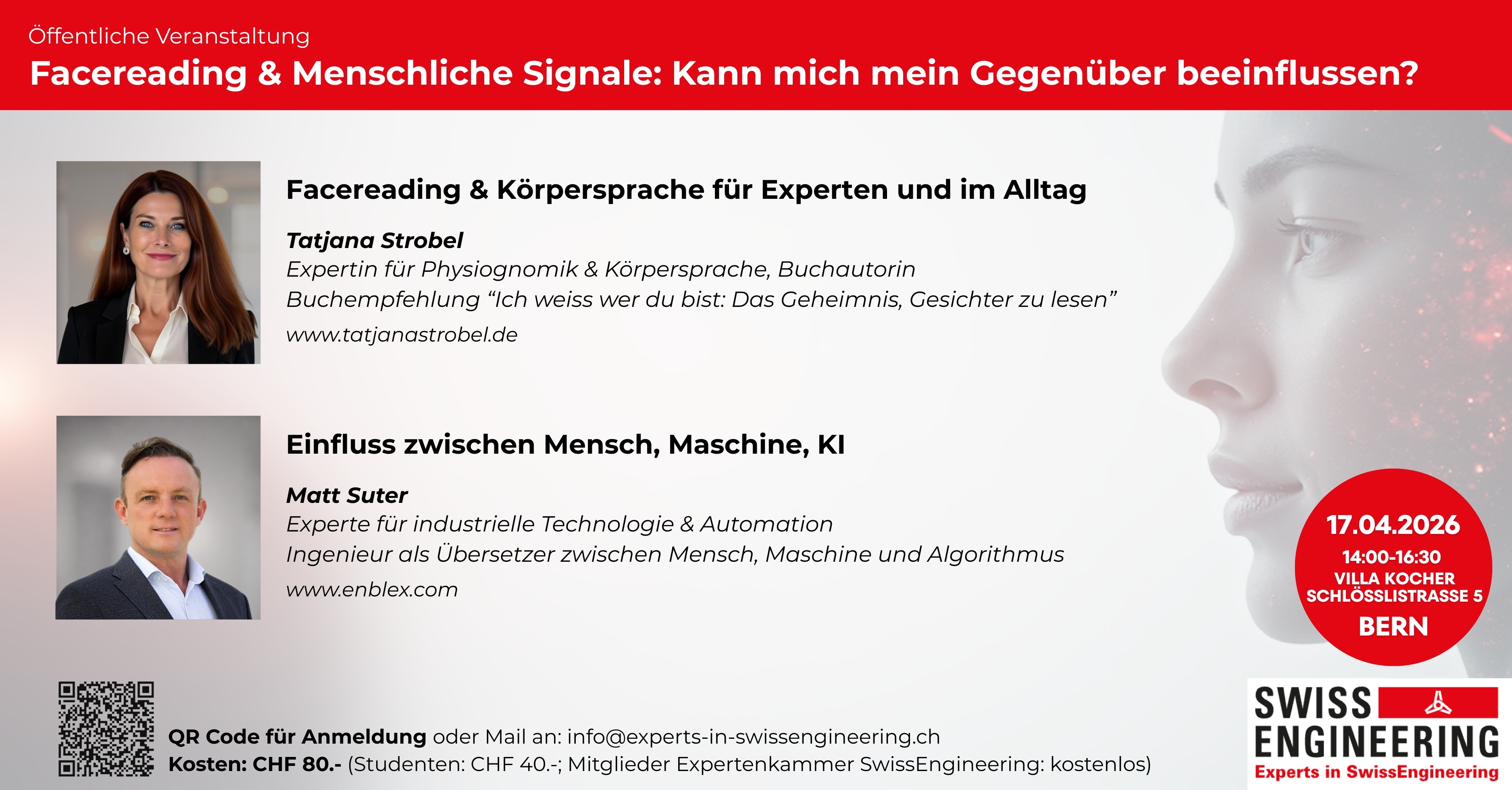 Facereading & Menschliche Signale: Kann mich mein Gegen&uuml;ber beeinflussen?
